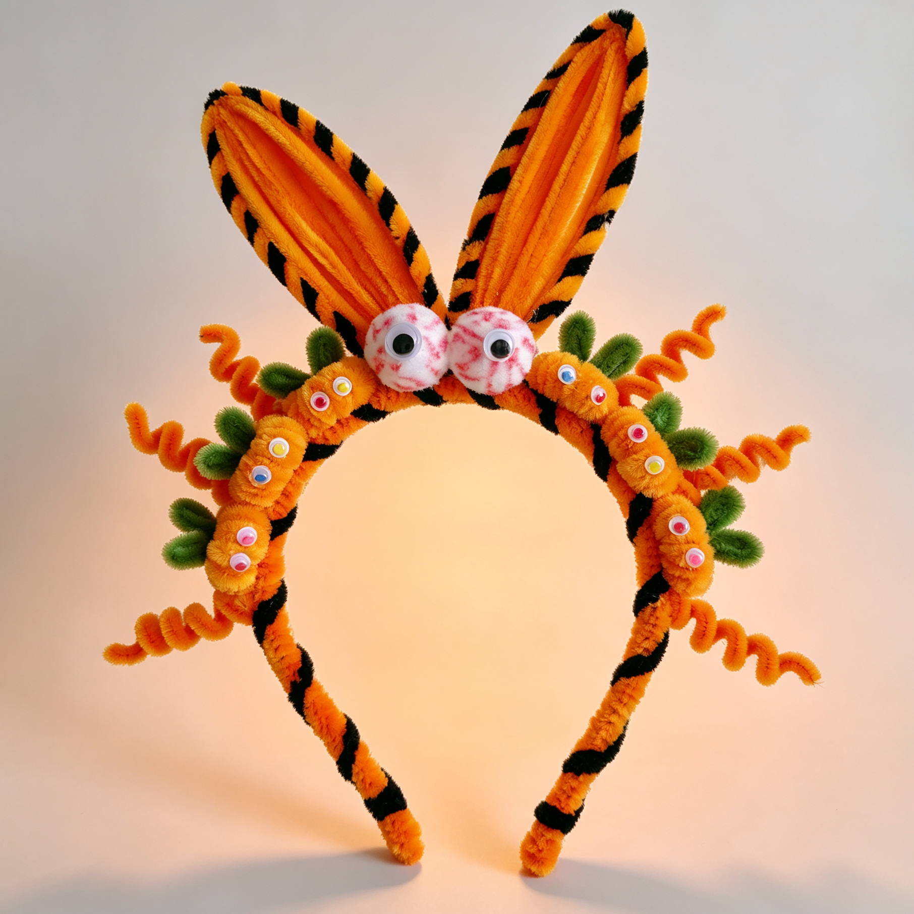 Handmade Halloween Pipe Cleaner Headband