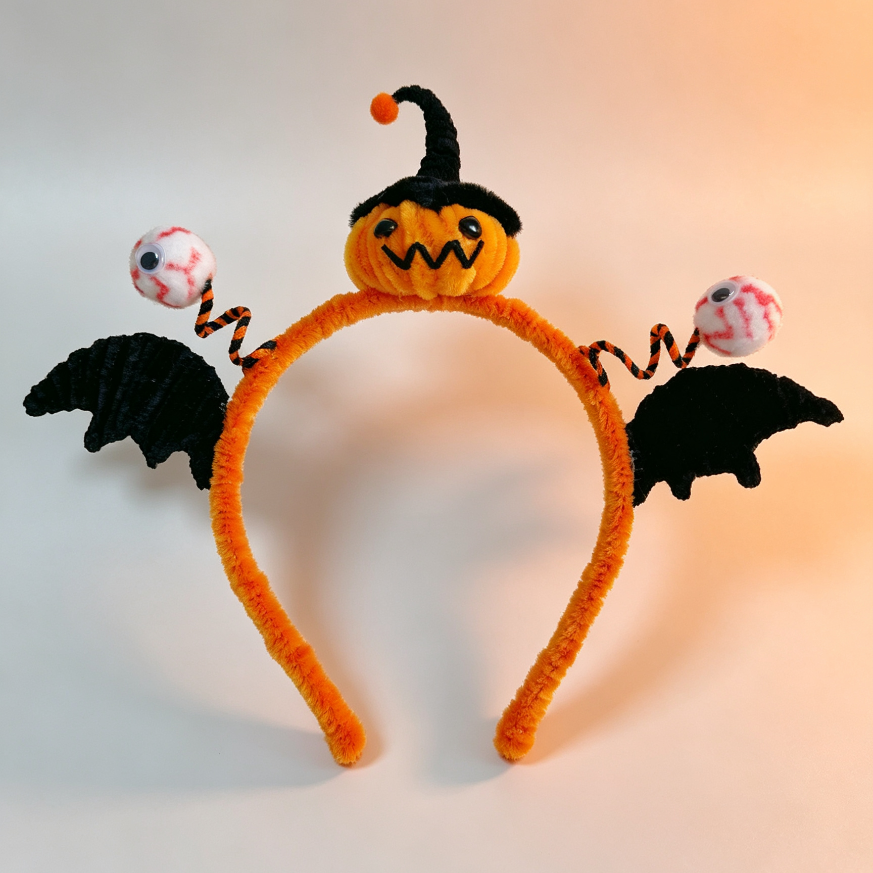 Handmade Halloween Pipe Cleaner Headband