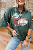 Patchwork Duck Graphic Tee