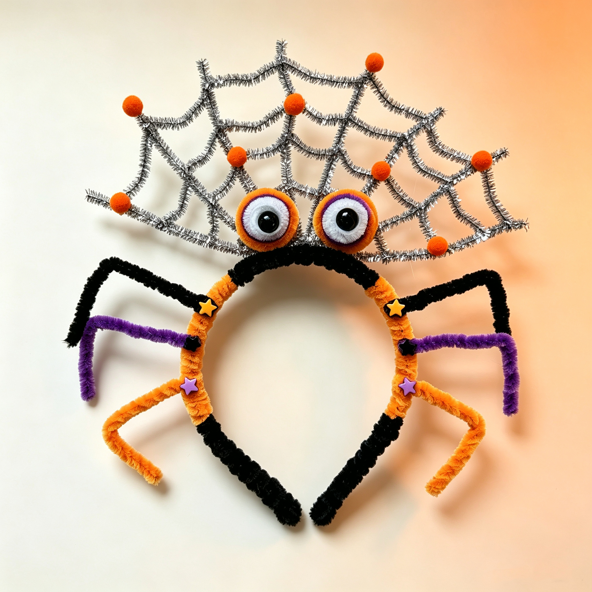 Handmade Halloween Pipe Cleaner Headband