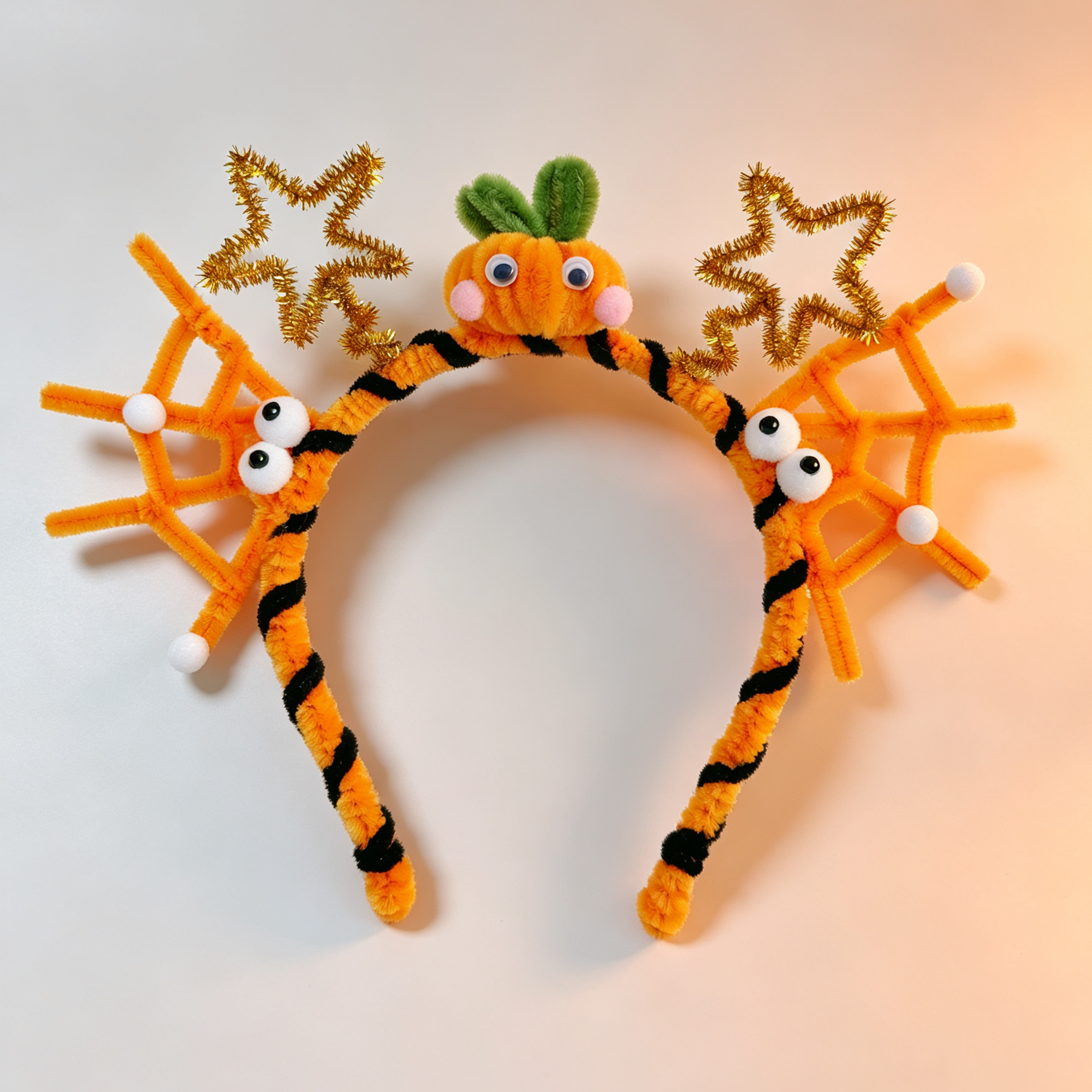 Handmade Halloween Pipe Cleaner Headband