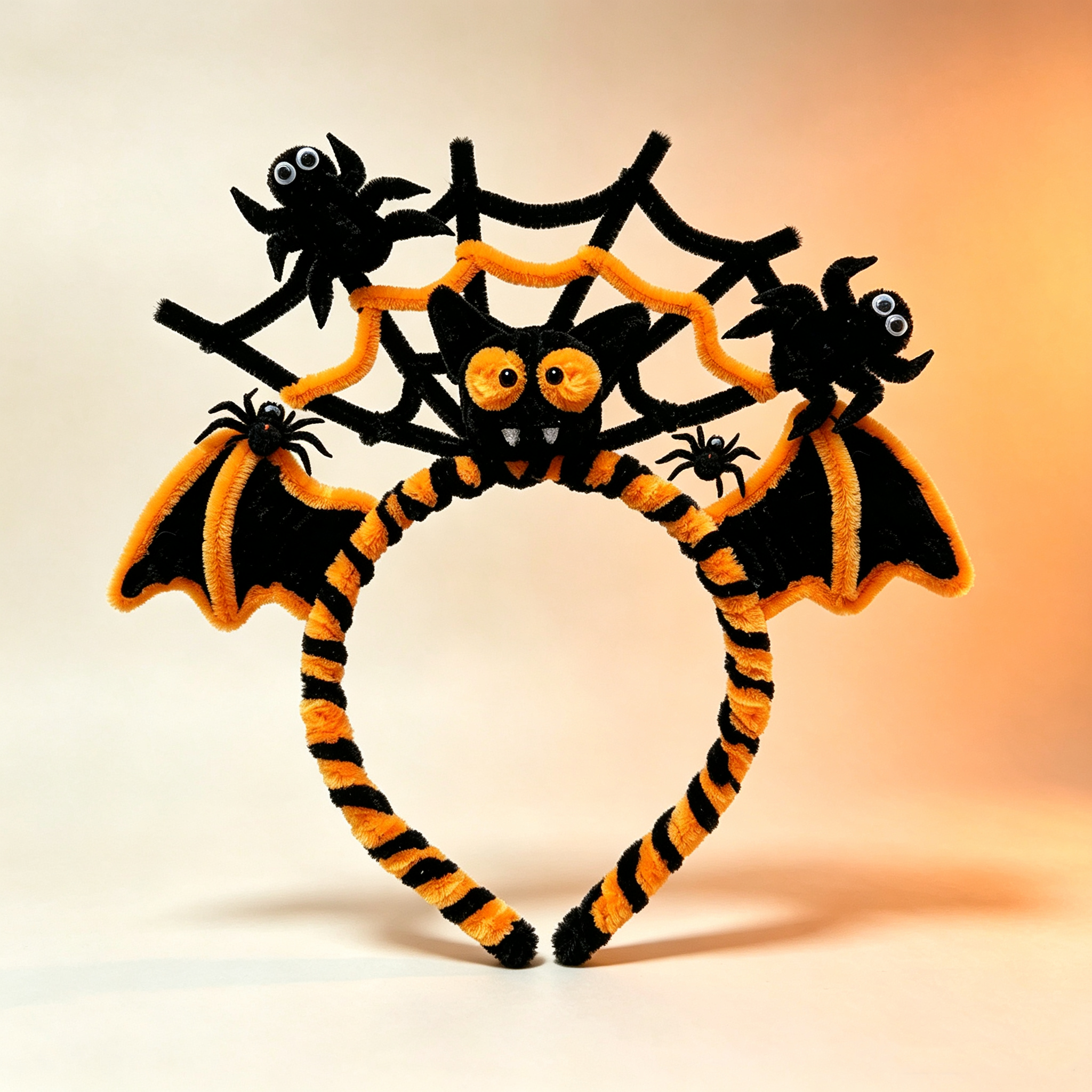 Handmade Halloween Pipe Cleaner Headband