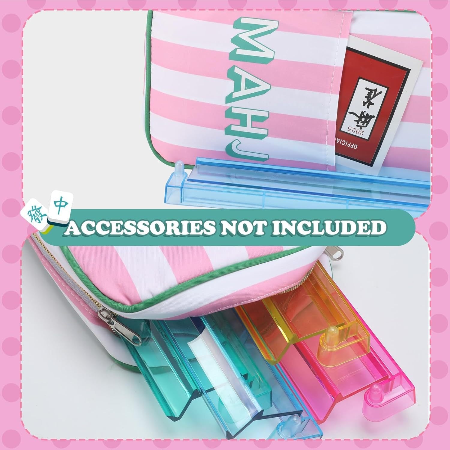 Premium Mahjong Rack Carrying Bag