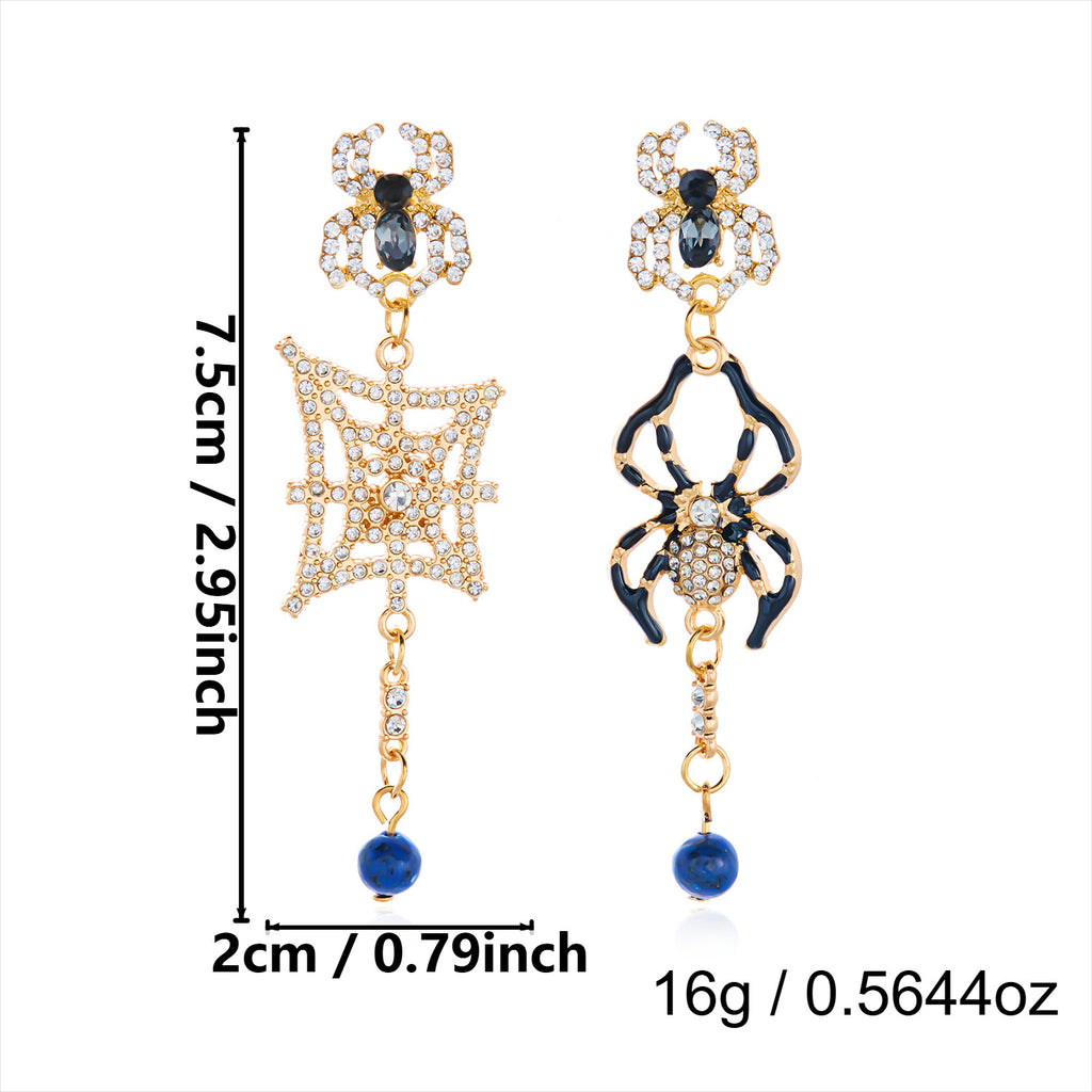 Halloween Pumpkin Dangle Drop Earrings