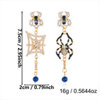 Halloween Pumpkin Dangle Drop Earrings